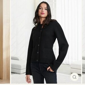 Amora black cardigan